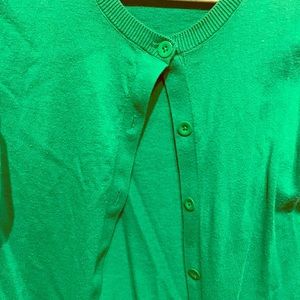 Green Cardigan by Gap